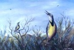 Meadowlark Choir, N. Dansie  1997, oil on canvas, private collection