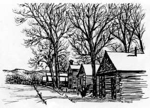 Bannack, Montana by Nevada Dansie  1996, private collection